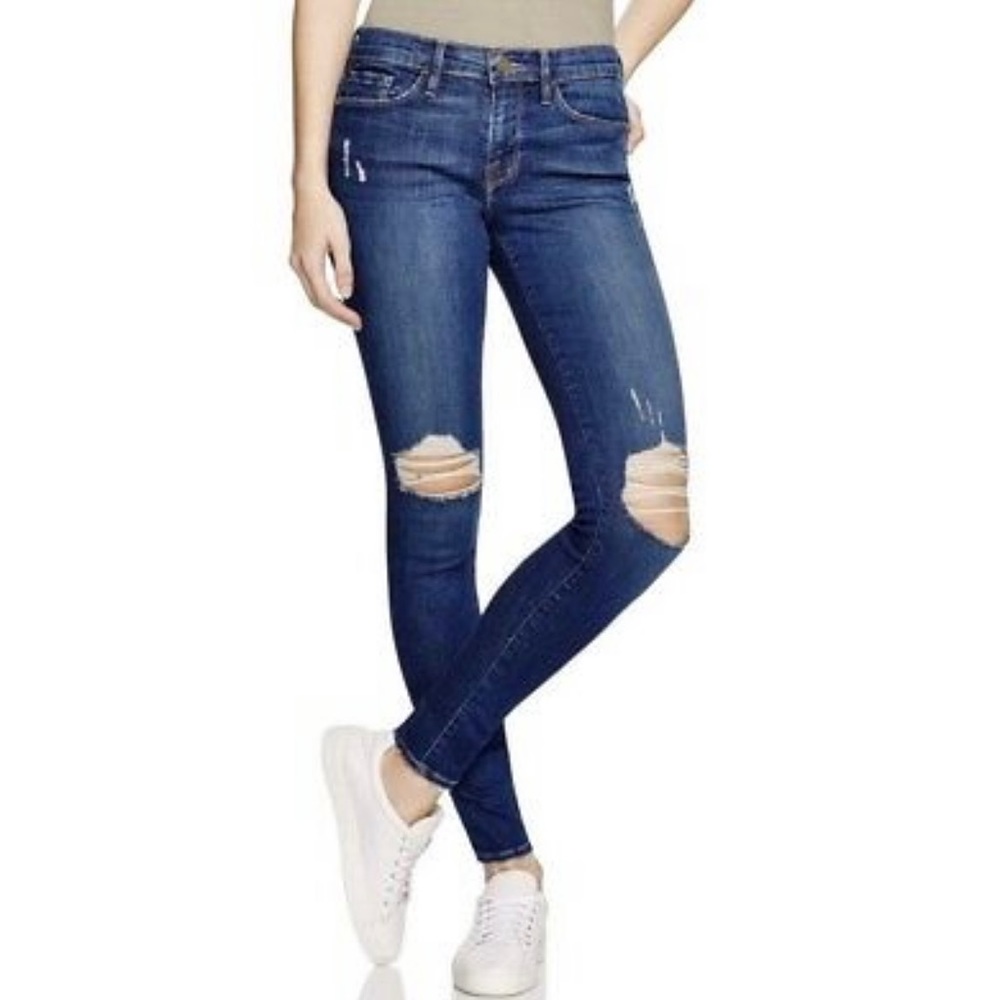 • Frame Denim Le Skinny de Jeanne •